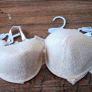 Lady Princess Elegant Lace Women's Bra in Cream